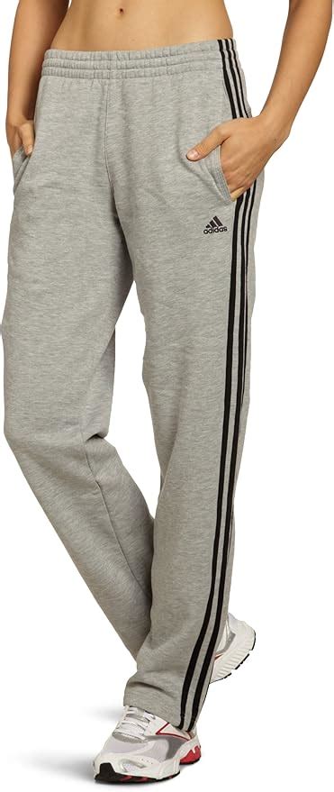 adidas sweatpants grey women's